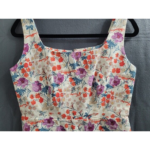 Ann Taylor Multicolor Floral Mini Dress - Picture 4 of 11